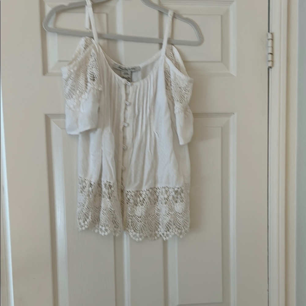 Cold shoulder blouse